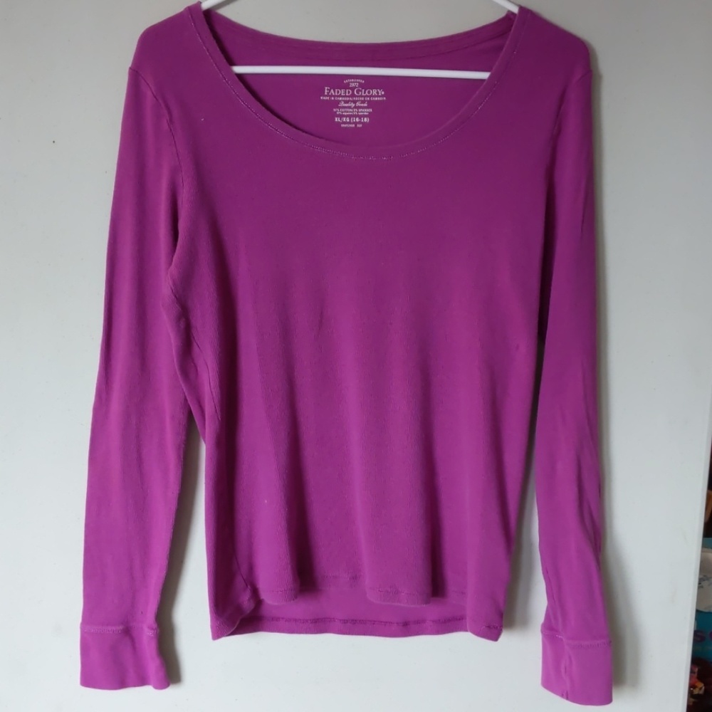 🌺5/$15🌺Dark violet long sleeve Tee